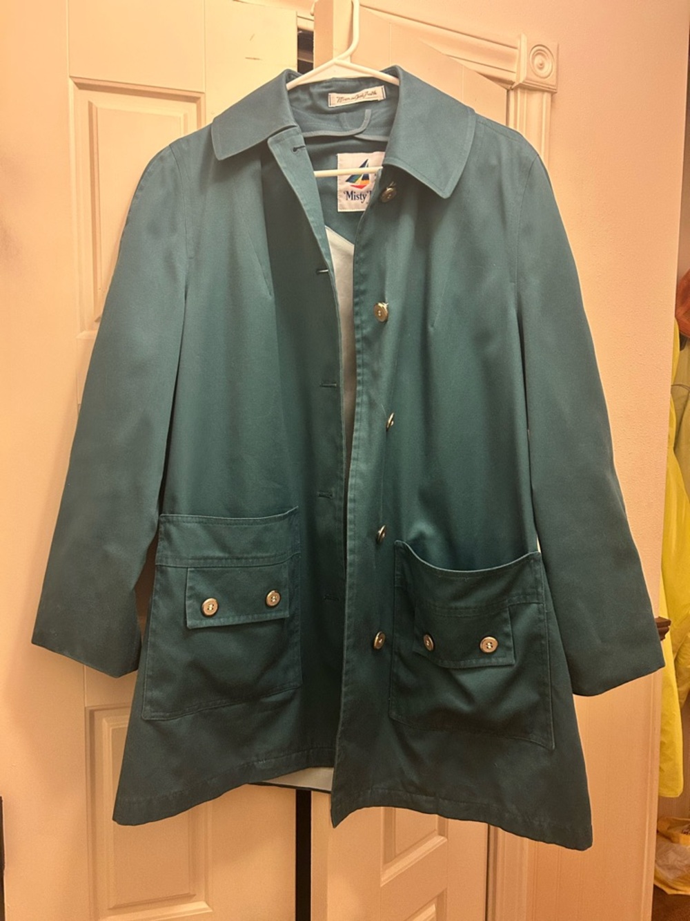 Misty Harbor Teal Utility Jacket - Women's Lightweight Button Coat